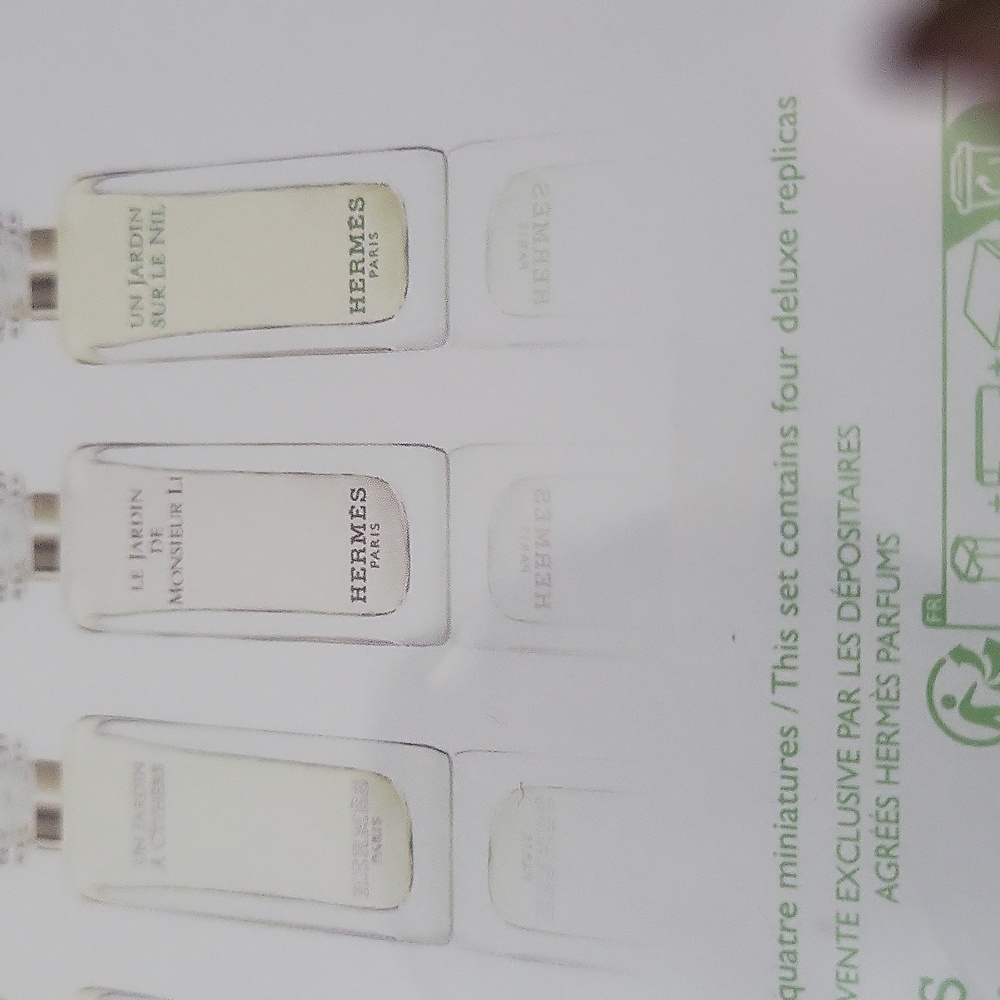 Hermes Sealed Box Fab 4 Deluxe Hermes Samples New And Fab Perfumes Paris - Picture 5 of 10